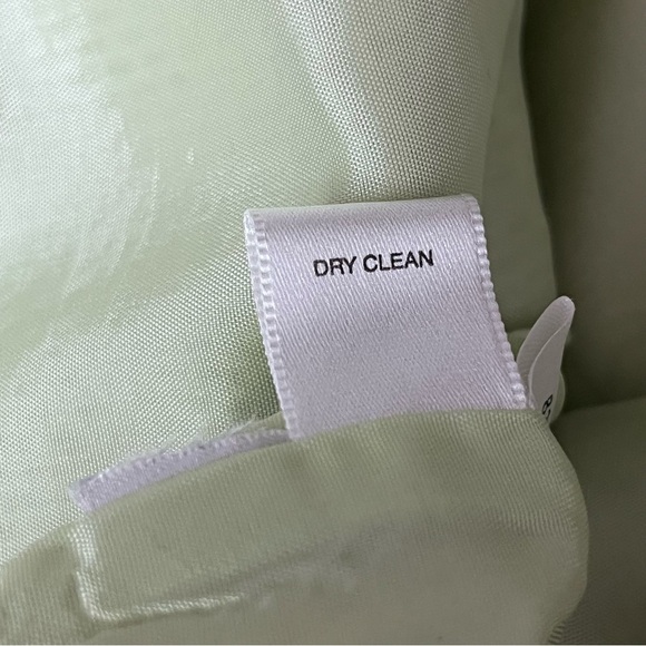 LOFT Green Woven Lined Mini Skirt Women’s 10 Preppy Nautical Coastal Beach Boho - Picture 5 of 9